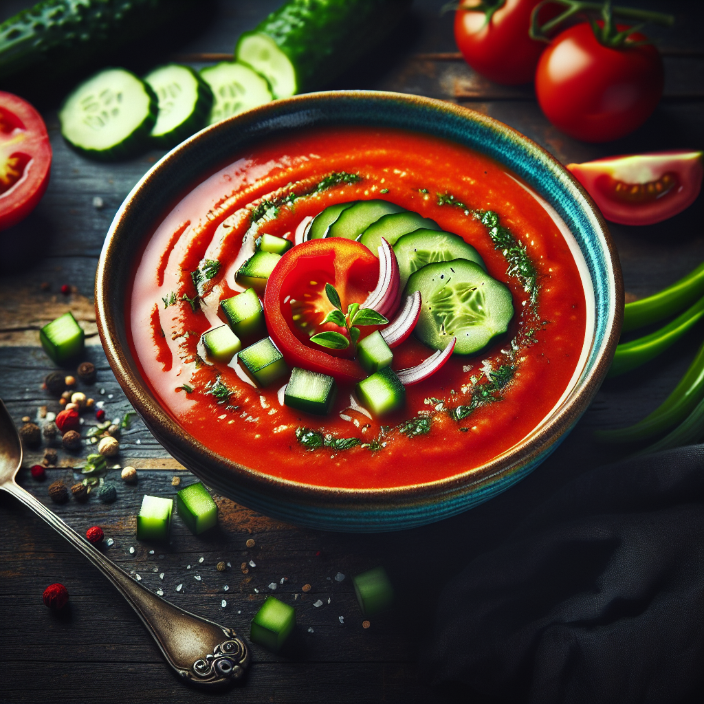 Refreshing Gazpacho Recipe: A Taste of Spain