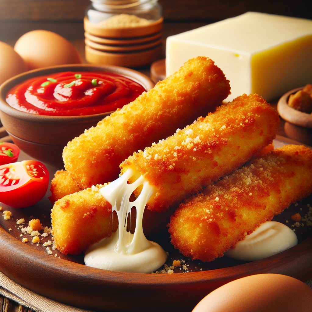 Deliciously Cheesy: Mozzarella Sticks Recipe You’ll Love