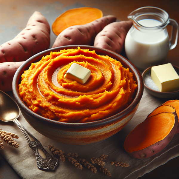 Comfort in a Bowl: Mashed Sweet Potatoes Recipe